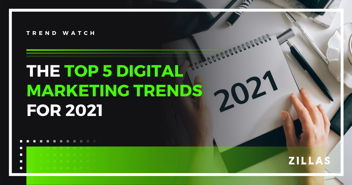 Top Digital Marketing Trends For 2021 | Designzillas